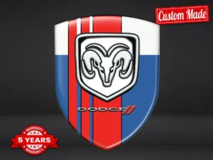 Dodge Autocollants Auto Personnalisés Résistants Qualité